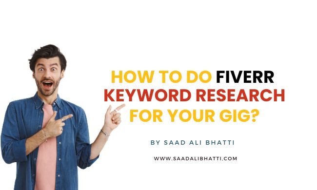 How To Do Fiverr Keyword Research For Your Gig