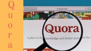 use quora to find keywords 
