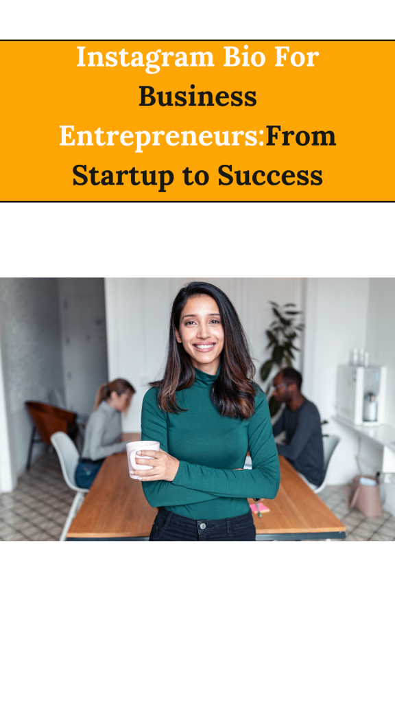 instagram bio for business entrepreneurs