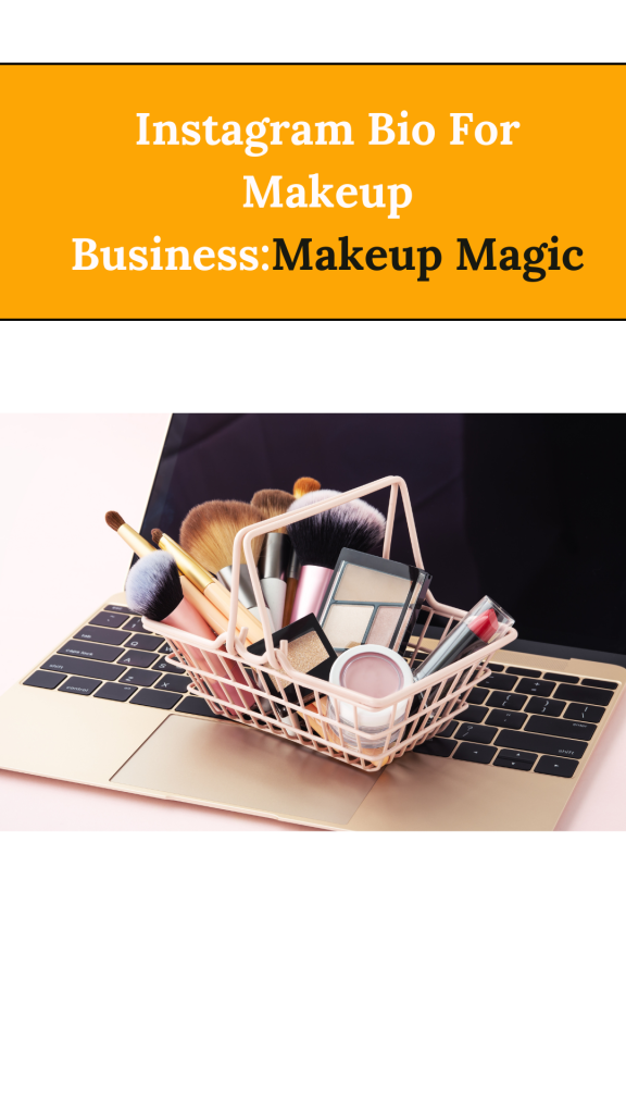 instagram bio for makeup business
